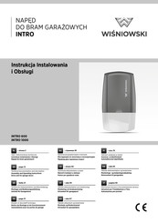 Wisniowski INTRO 600 Notice De Montage Et De Fonctionnement