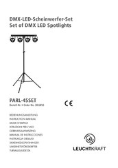 Leuchtkraft PARL-45SET Mode D'emploi