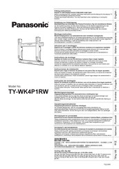 Panasonic TY-WK4P1RW Instructions De Montage
