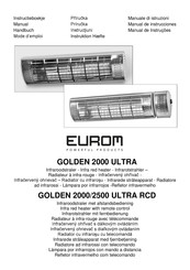 EUROM GOLDEN 2500 ULTRA RCD Mode D'emploi