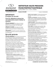 Sunjoe SPX3200 Manuel D'utilisation