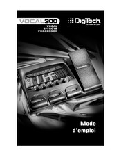DigiTech Vocal 300 Mode D'emploi
