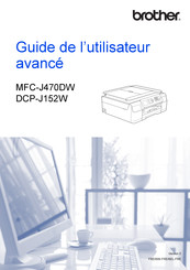 Brother DCP-J152W Guide De L'utilisateur Avancé