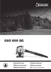 Garland GAS 650 QG Manuel D'instructions