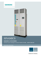 Siemens 6SL3710-1GE32-6AU3-Z Instructions De Service