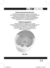 CTC CLATRONIC FM 2937 Mode D'emploi & Garantie