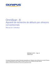 Olympus OmniScan iX Manuel De L'utilisateur