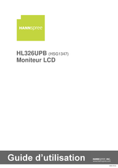 HANNspree HL326UPB Guide D'utilisation
