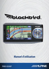 Alpine Blackbird PMD-B200P Manuel D'utilisation