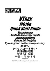 Promise Technology VTRAK M610p Guide De Démarrage Rapide