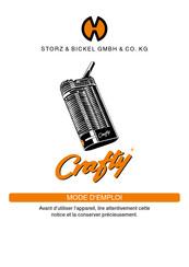 Storz & Bickel Crafty Mode D'emploi