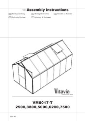 Vitavia VM0017-T 2500 Notice De Montage