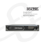 Crest Audio CLh 6000C Manuel De L'utilisateur