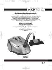 Clatronic Energy BS 1231 Mode D'emploi