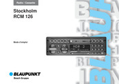 Blaupunkt Stockholm RCM 126 Mode D'emploi