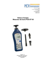 Pce Instruments PCE-DT 66 Notice D'emploi