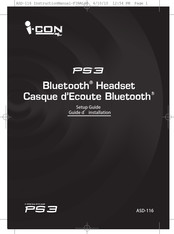 ICON PS 3 Bluetooth Guide D'installation