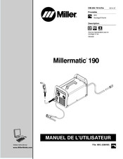 Miller Millermatic 190 Manuel De L'utilisateur