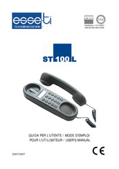 Esse-ti ST100L Mode D'emploi