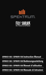 Spektrum FAT SHARK SPMVS1100 Manuel D'utilisation