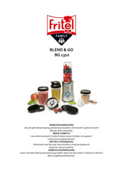 Fritel BLEND & GO BG 1310 Mode D'emploi