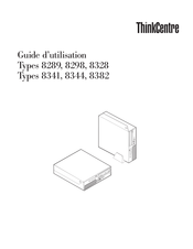 Lenovo ThinkCentre 8341 Guide D'utilisation
