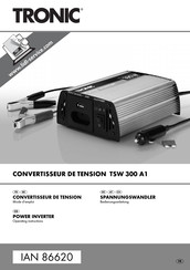 Tronic TSW 300 A1 Mode D'emploi