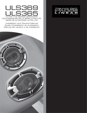 Jensen Phase Linear ULTRA LITE Série Guide D'installation Et D'utilisation