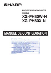Sharp XG-PH80W-N Manuel De Configuration