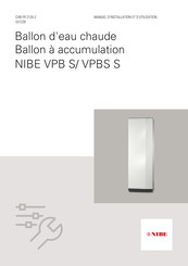 Nibe VPB S Série Manuel D'installation Et D'utilisation