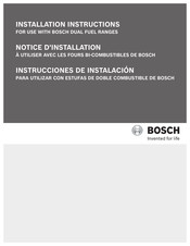Bosch HDS Notice D'installation