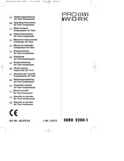 Pro Work 40.072.53 Mode D'emploi