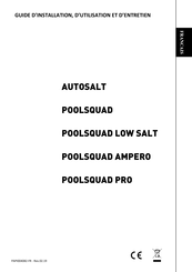 Pool Technologie Poolsquad Guide D'installation, D'utilisation Et D'entretien