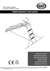 Pragma AXI FREESTANDING SLIDE 220CM Mode D'emploi