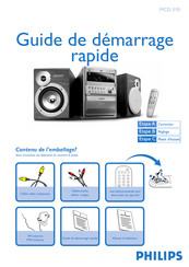 Philips MCD510 Guide De Démarrage Rapide