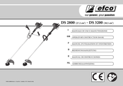 Efco DS 2800 Manuel D'utilisation Et D'entretien