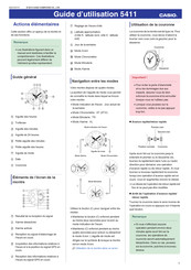 Casio 5411 Guide D'utilisation