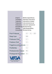 Vega 1008460 Instructions D'emploi