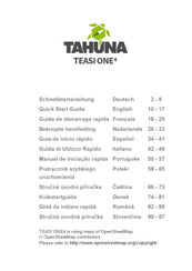 TAHUNA TEASI ONE4 Guide De Démarrage Rapide
