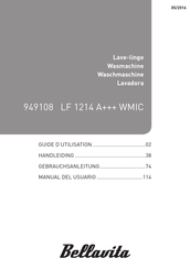 Electro Depot Bellavita LF 1214 A+++ WMIC Guide D'utilisation