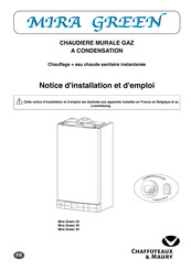Chaffoteaux & Maury Mira Green 35 Notice D'installation Et D'emploi