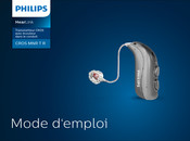 Philips HearLink CROS MNR T R Mode D'emploi