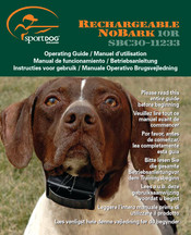 Sportdog NoBark 10R Manuel D'utilisation