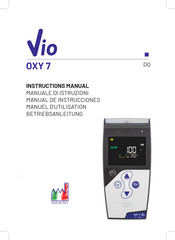 XS Instruments OXY 7 VIO Manuel D'utilisation