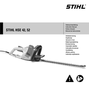 Stihl HSE 42 Notice D'emploi