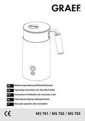 GRAFF MS 701 Instructions D'utilisation