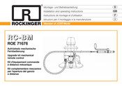Rockinger ROE 71676 Instructions De Montage Et D'utilisation