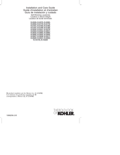 Kohler K-2353 Guide D'installation Et D'entretien