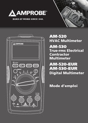 Amprobe AM-530 Mode D'emploi