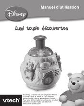 VTech DISNEY Lumi toupie découvertes Manuel D'utilisation